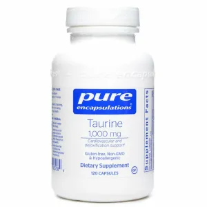 Taurine 1000 mg 120 vcaps by Pure Encapsulations