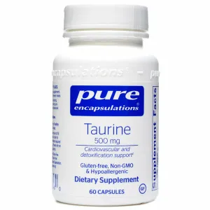 Taurine 500 mg. 60 vcaps by Pure Encapsulations