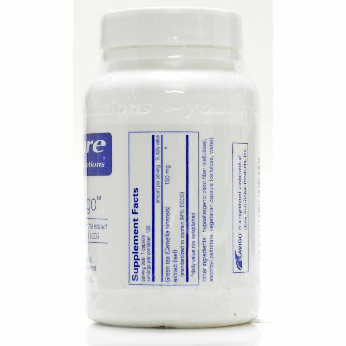 Teavigo 120 vcaps by Pure Encapsulations