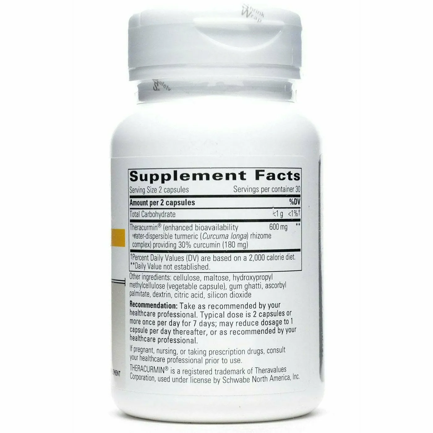 Theracurmin HP 600 mg by Integrative Therapeutics