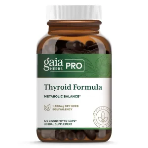Thyroid Formula 120 Liquid Phyto-Caps by Gaia Herbs Pro
