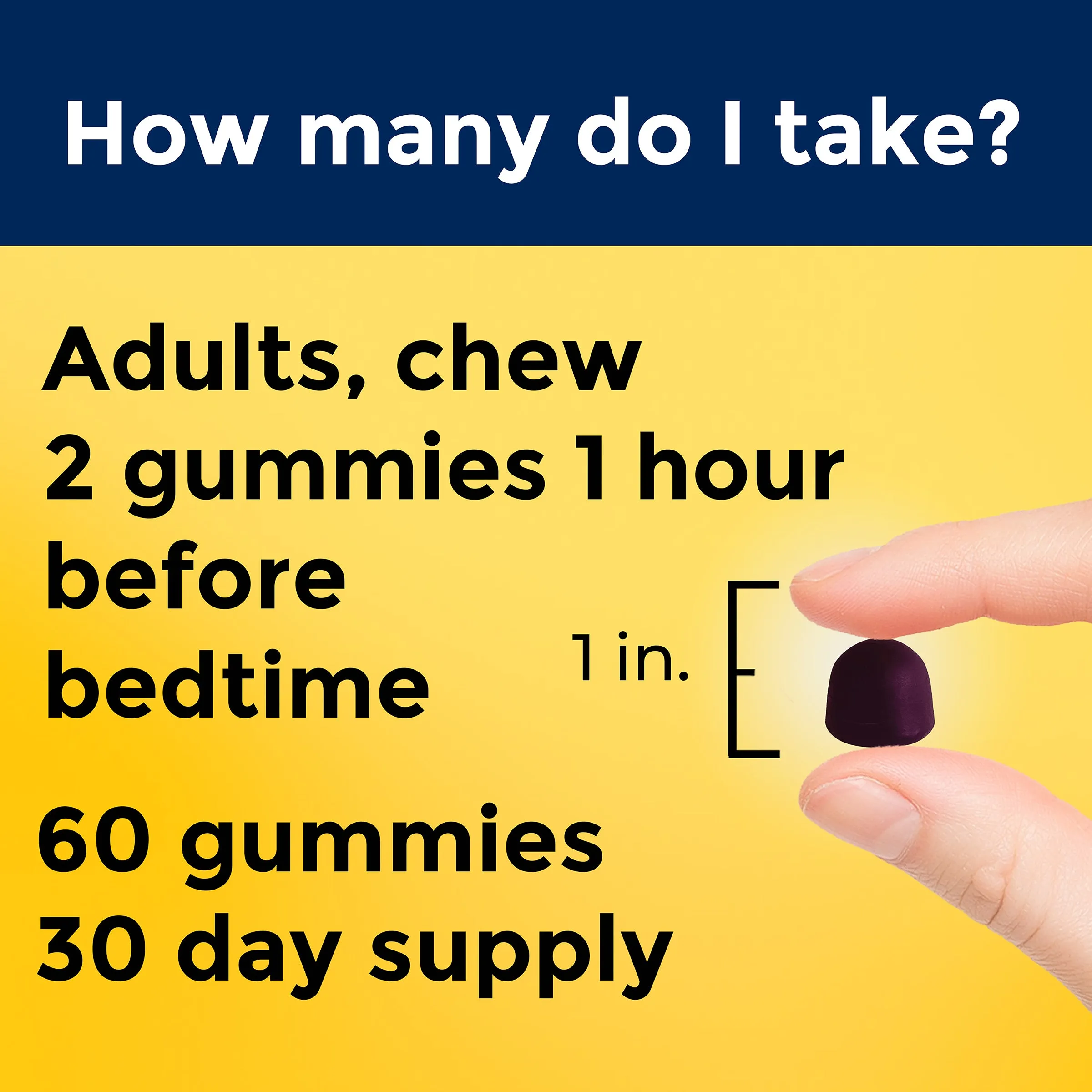 Time Release Melatonin Gummies Maximum Strength Dosage 10 mg Per Serving