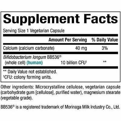 TravelBiotic 10 Billion 60 vegcaps By Natural Factors