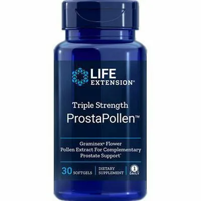 Triple Strength ProstaPollen 30 softgels by Life Extension