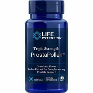 Triple Strength ProstaPollen 30 softgels by Life Extension