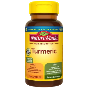 Turmeric Curcumin High Absorption 250 mg Capsules