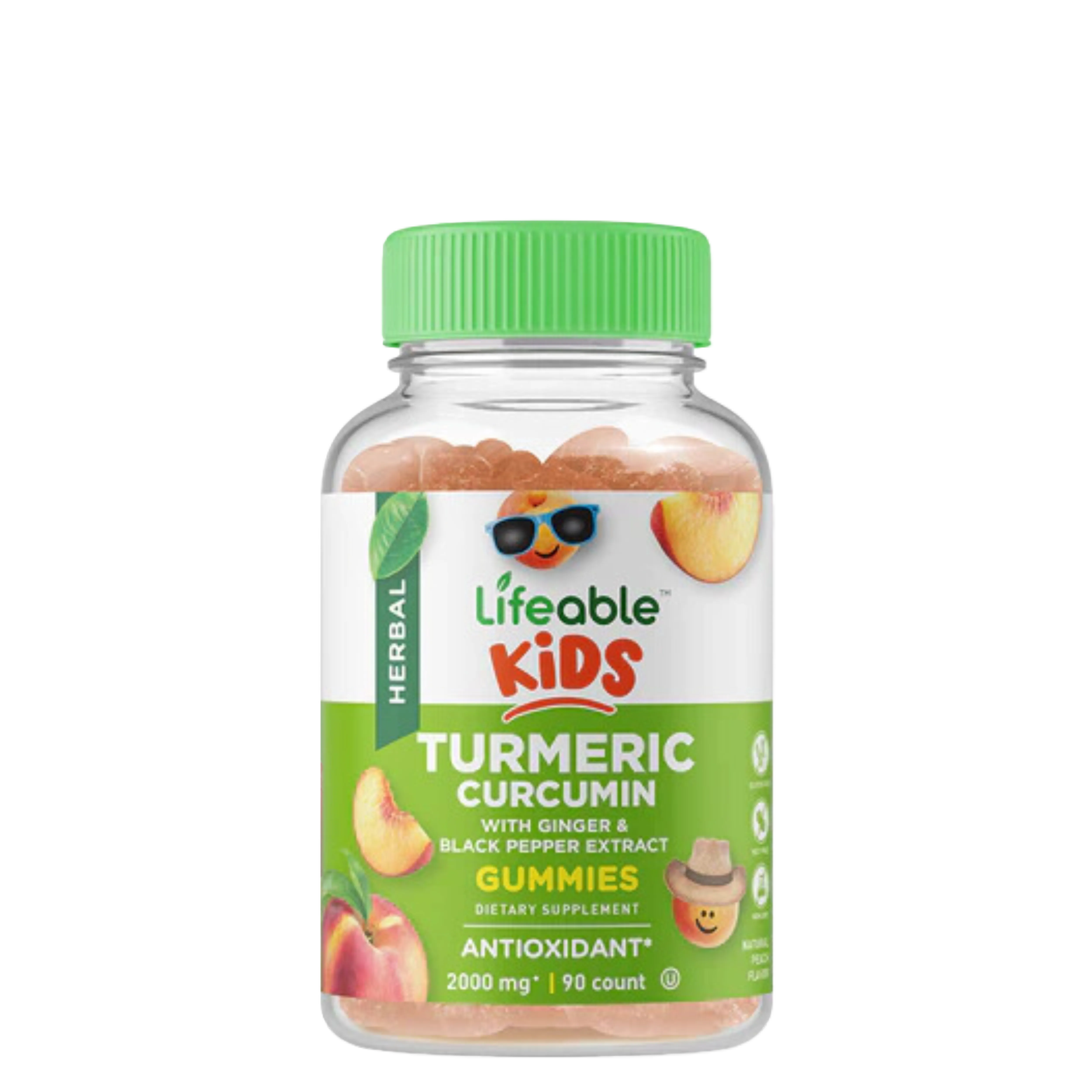 Turmeric Curcumin with Ginger Gummies for Kids