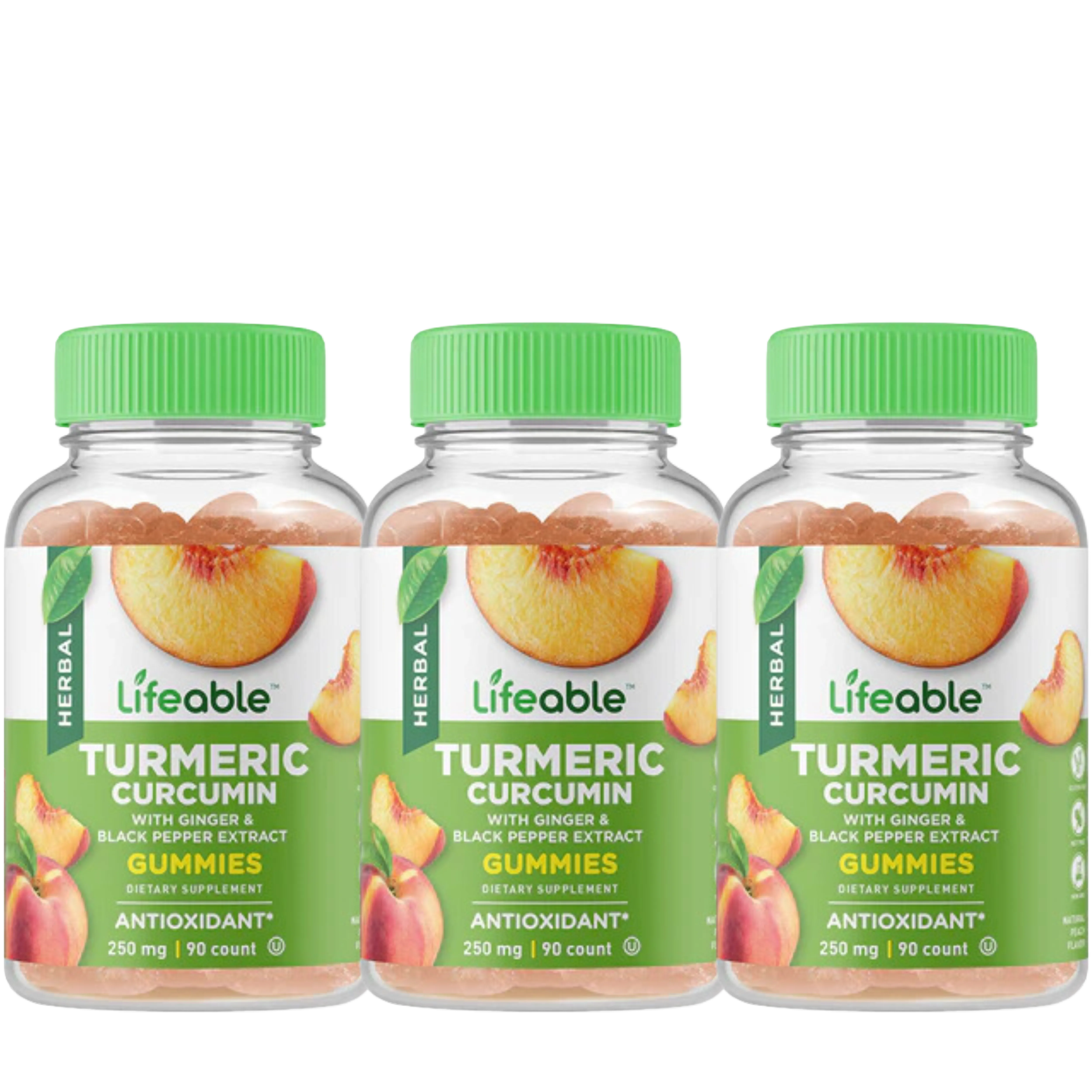 Turmeric Curcumin with Ginger Gummies