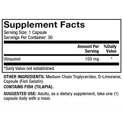 Ubiquinol 150 mg 30 caps by Dr. Mercola
