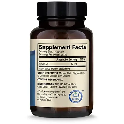 Ubiquinol 150 mg 30 caps by Dr. Mercola