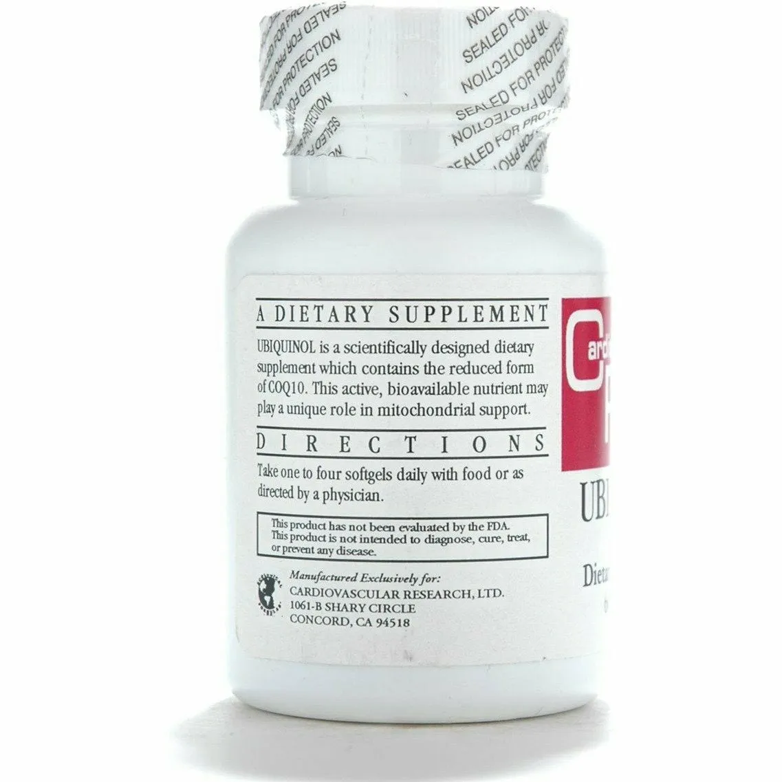 Ubiquinol 50 mg 60 softgels by Ecological Formulas