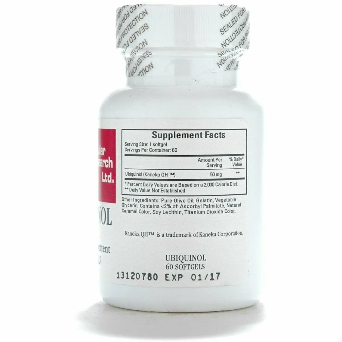 Ubiquinol 50 mg 60 softgels by Ecological Formulas