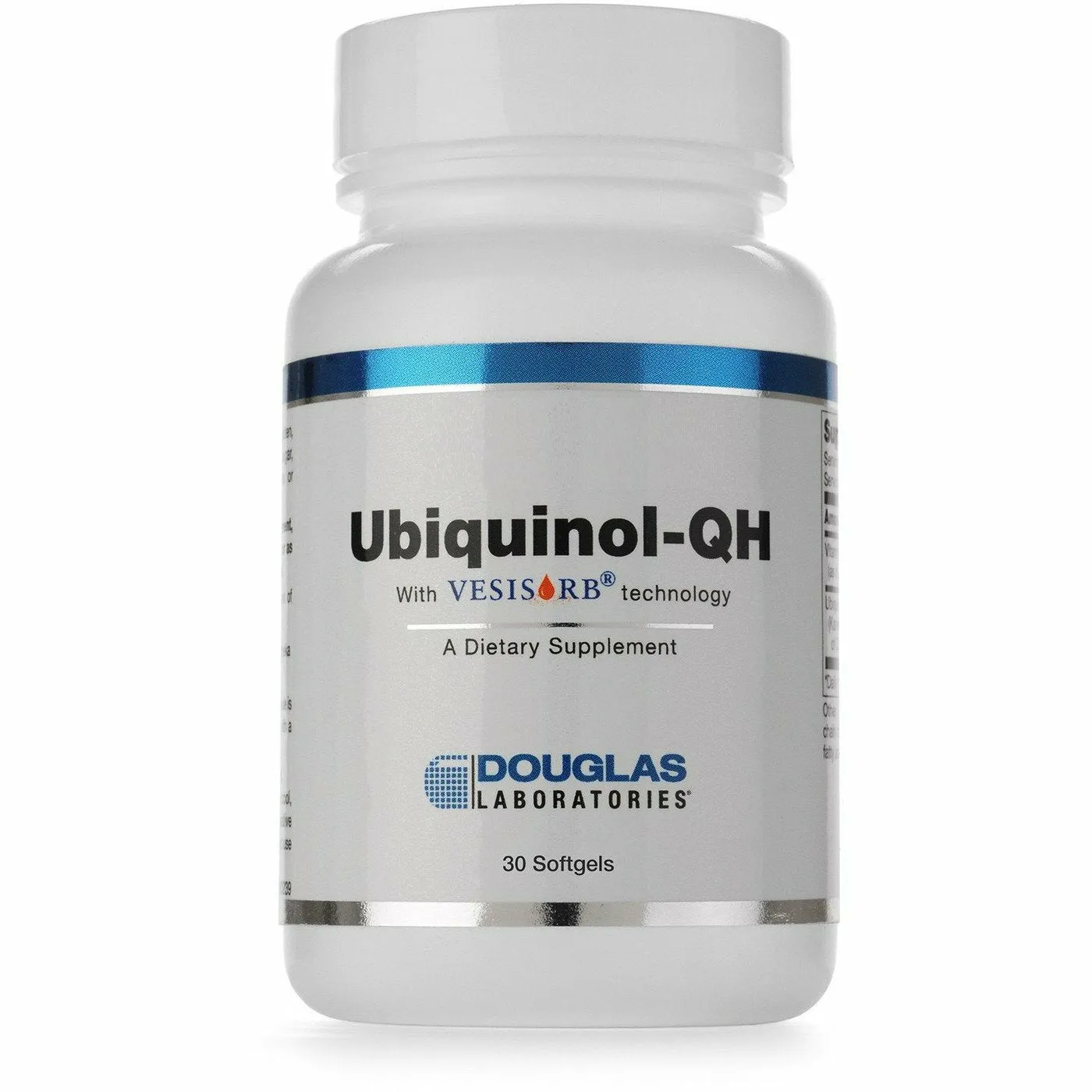 Ubiquinol-QH 30 caps by Douglas Labs