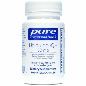 Ubiquinol-QH 50 mg 60 gels by Pure Encapsulations