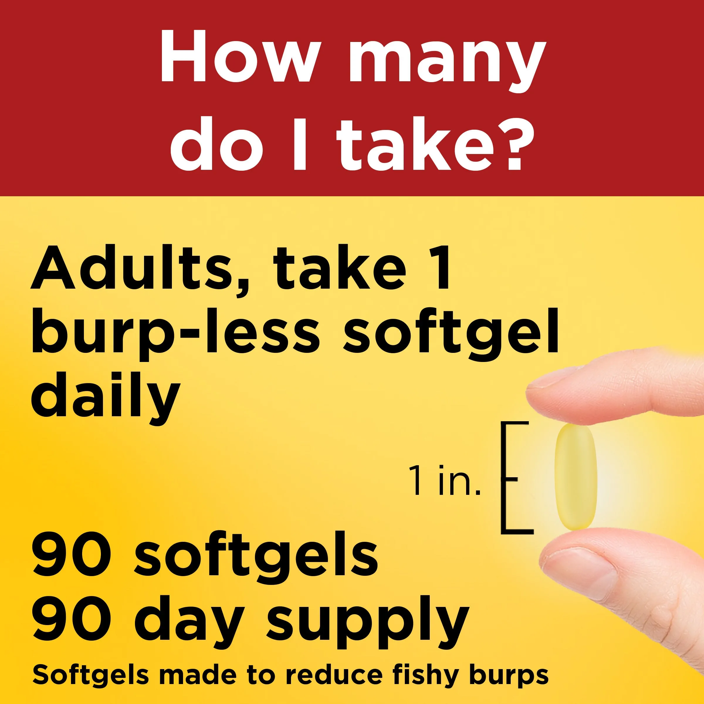 Ultra Omega-3 from Fish Oil 1400 mg Softgels. Burp-Less