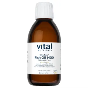 Ultra Pure Fish Oil 1400 200 mL by Vital Nutrients