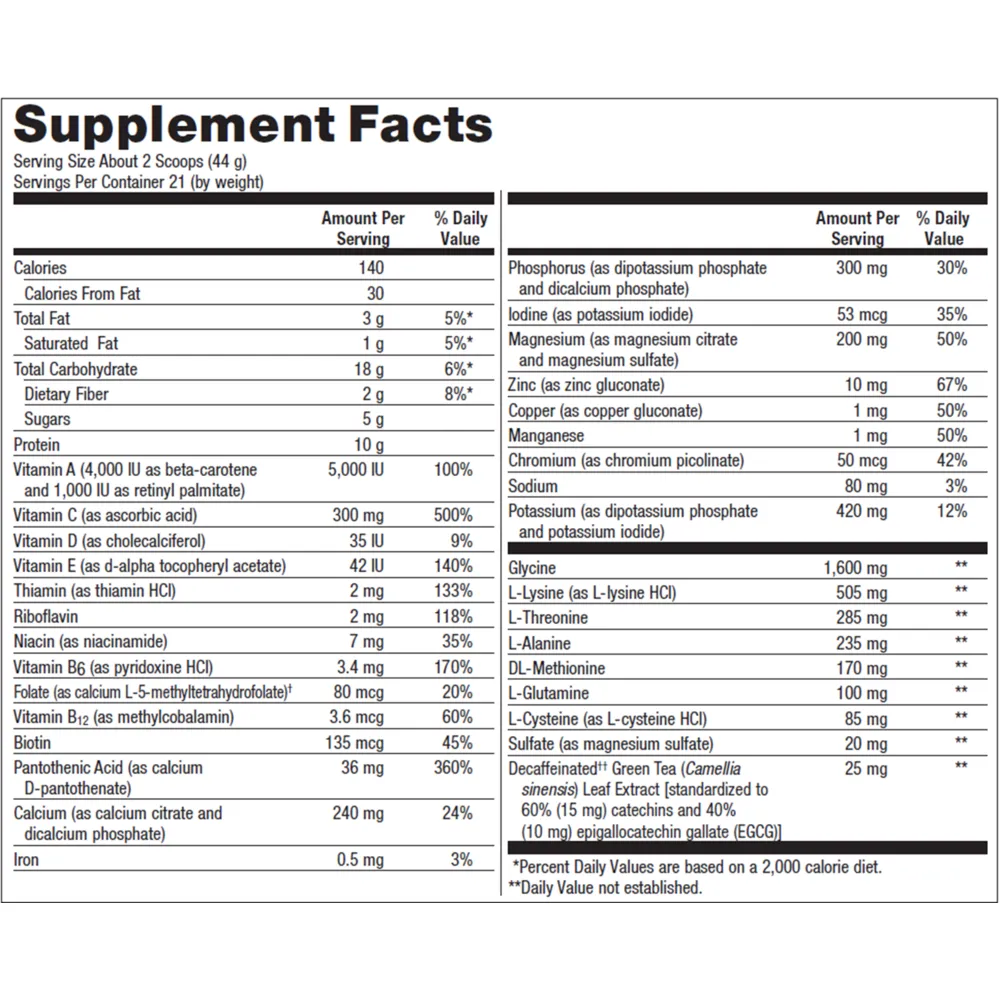 UltraClear Plus Detox Powder Berry 21 Servings by Metagenics