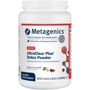 UltraClear Plus Detox Powder Vanilla 21 Servings by Metagenics