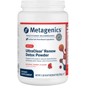 UltraClear Renew Detox Powder Berry 21 Servings by Metagenics