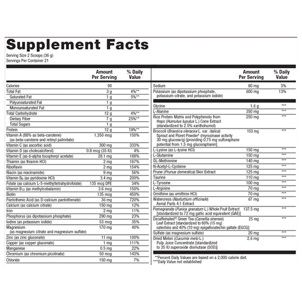 UltraClear Renew Detox Powder Berry 21 Servings by Metagenics