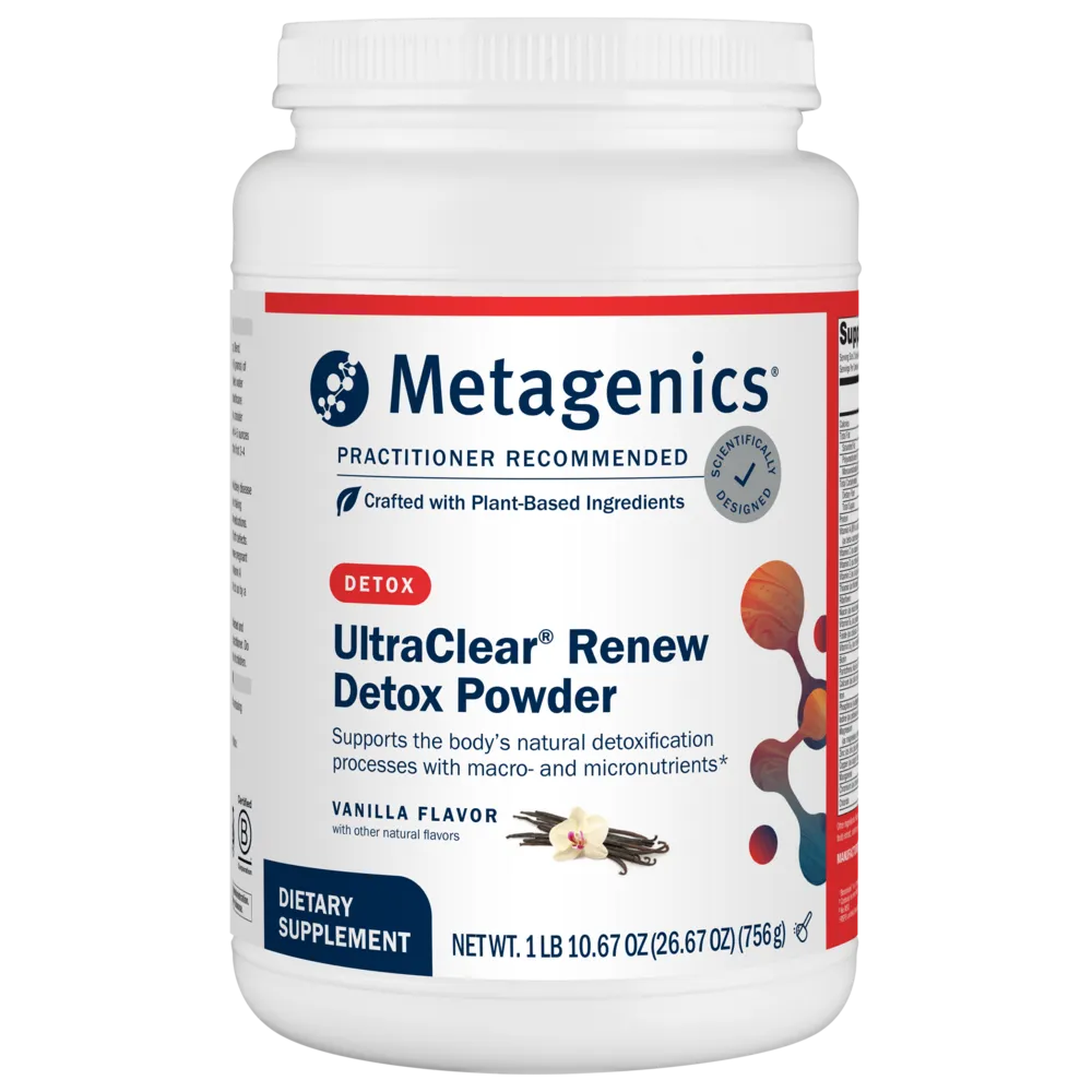 UltraClear Renew Detox Powder Vanilla 21 Servings by Metagenics