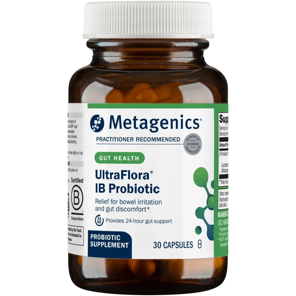 UltraFlora IB Probiotic 30 Capsules by Metagenics