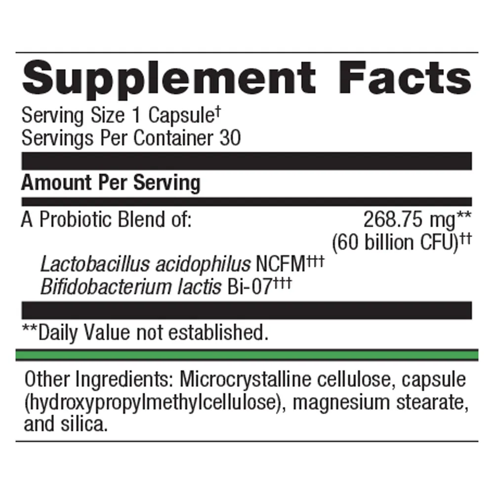 UltraFlora IB Probiotic 30 Capsules by Metagenics