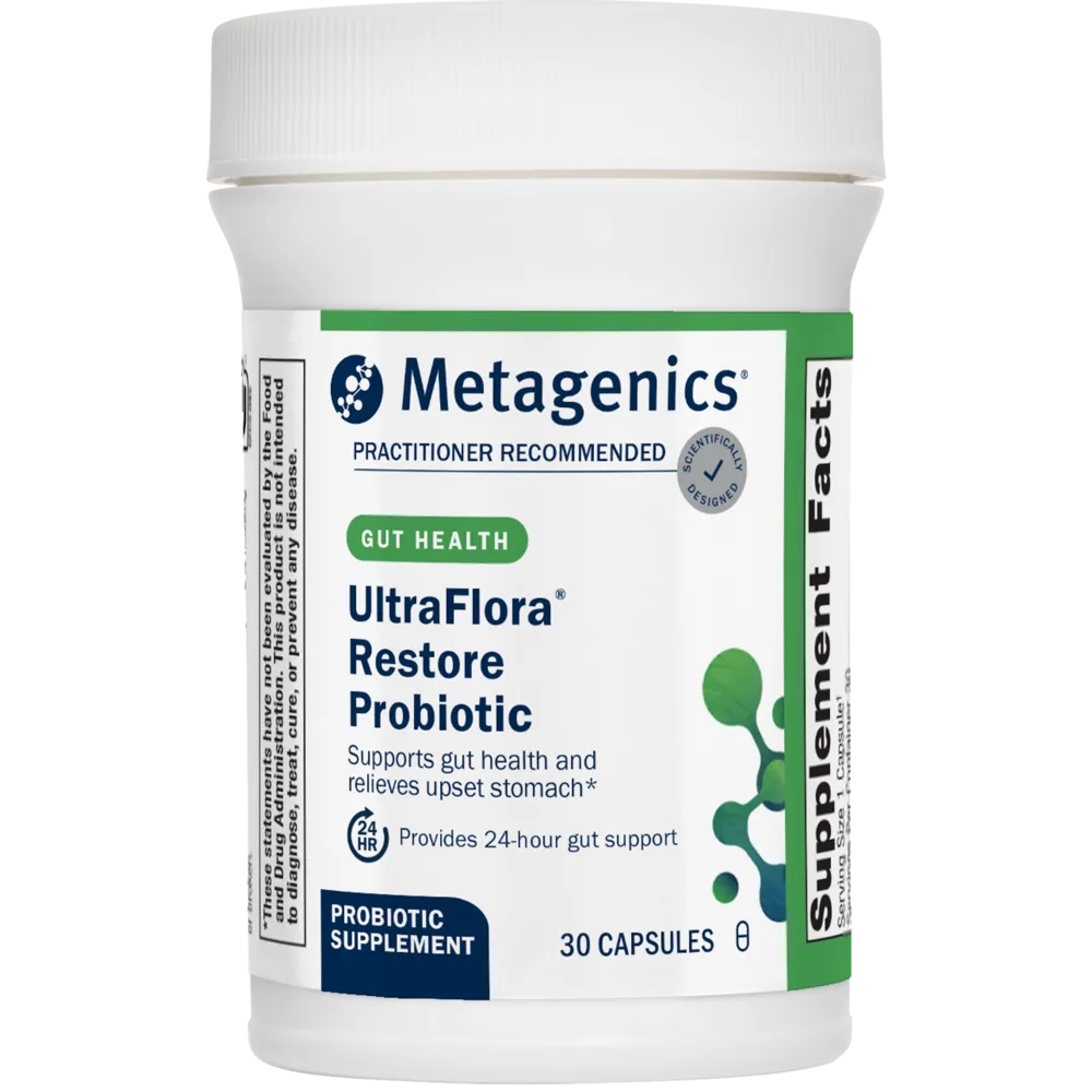 UltraFlora Restore Probiotic 30 Capsules by Metagenics