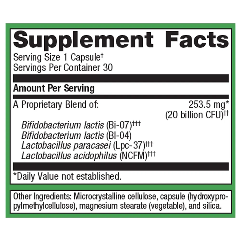 UltraFlora Restore Probiotic 30 Capsules by Metagenics