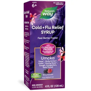 Umcka Cold Flu Syrup Berry 4 oz by Nature's Way