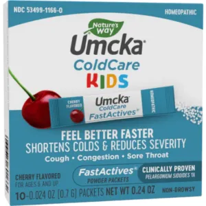 Umcka ColdCare Kids: Cherry 10 pkts by Nature's Way