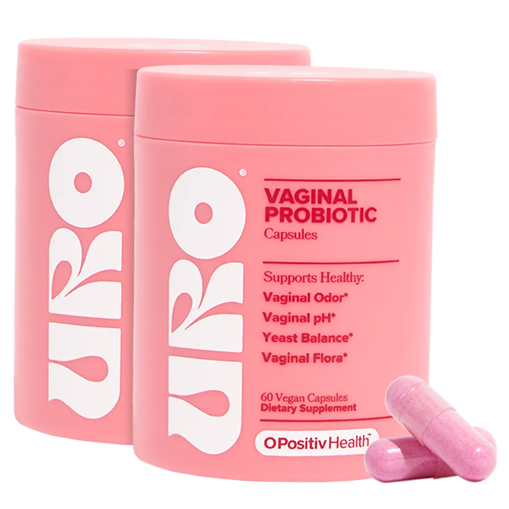 URO Vaginal Probiotic Capsules - 2 Bottle Subscription