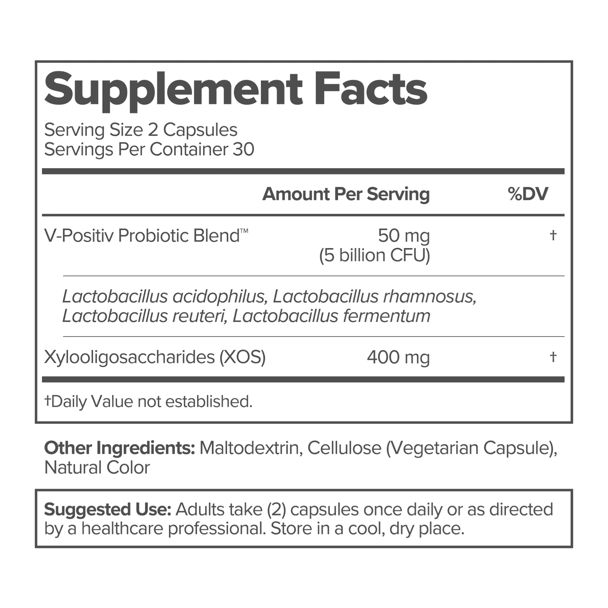 URO / Vaginal Probiotic Capsules / 3 Bottle Subscription