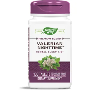 Valerian Nighttime 100 tabs by Nature's Way
