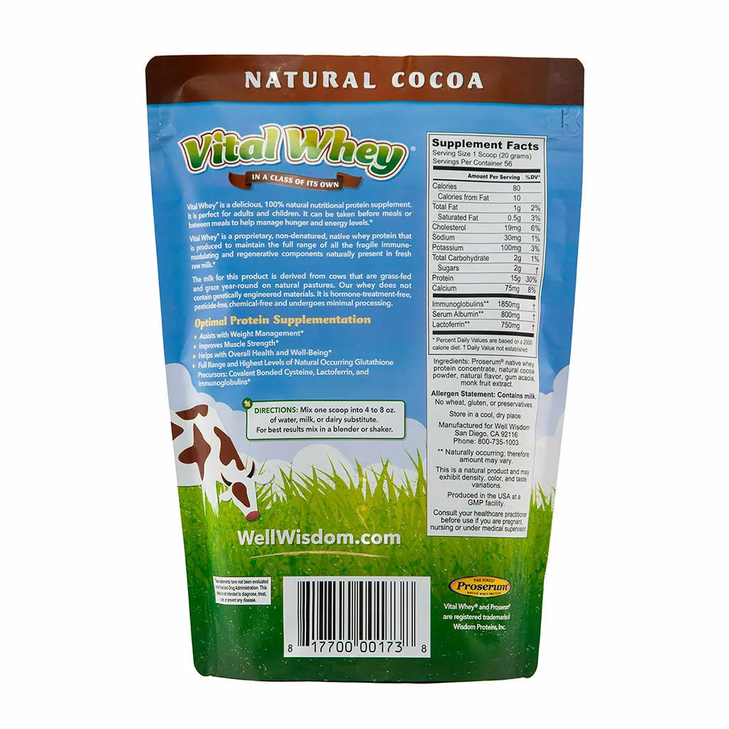 Vital Whey 2.5 lbs by Well Wisdom