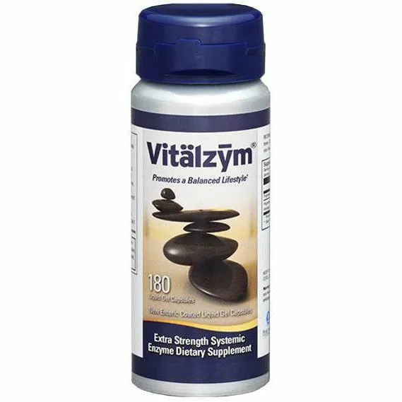 Vitalzym Enzymes 180 gelcaps By World Nutrition