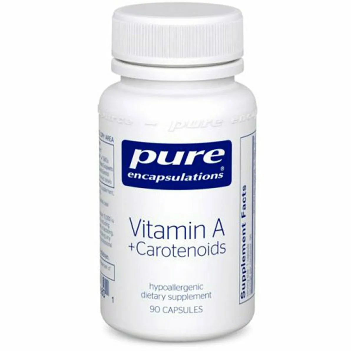 Vitamin A   Carotenoids 90 caps by Pure Encapsulations