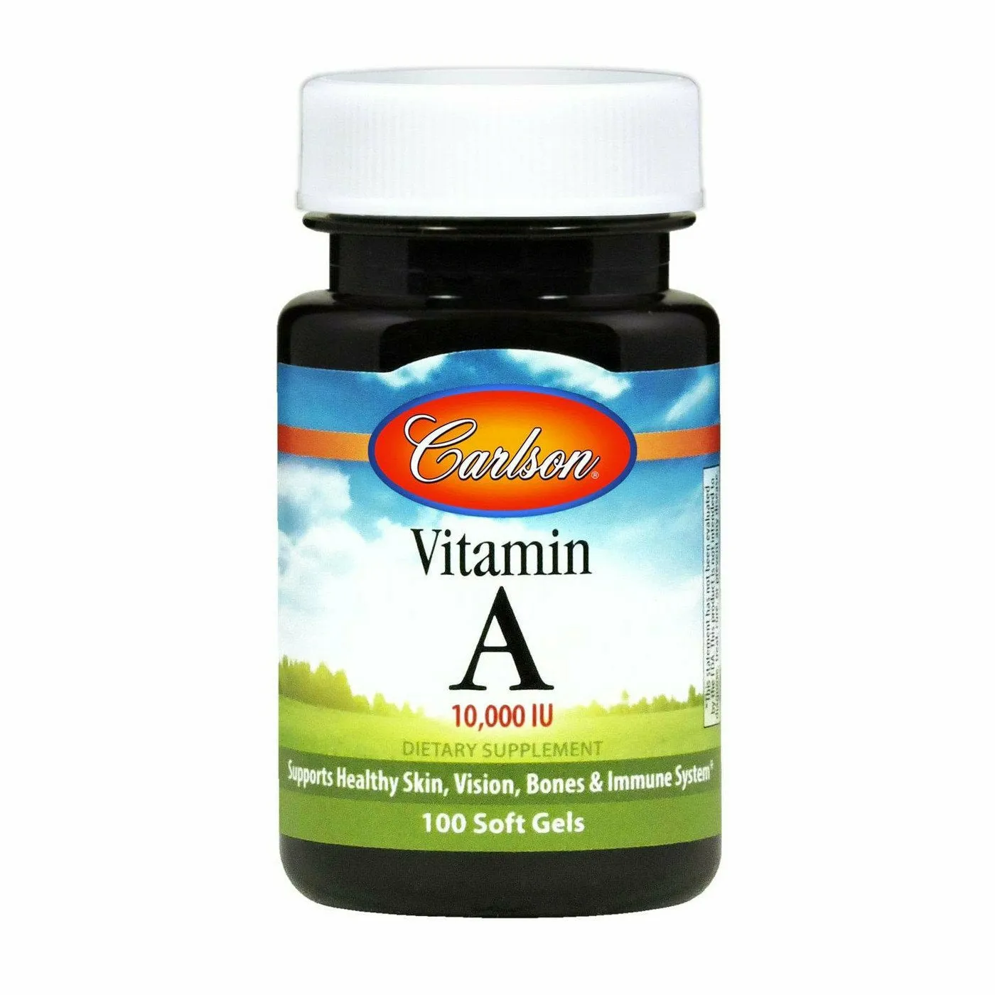 Vitamin A Natural 10000 IU 100 gels by Carlson Labs