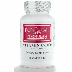 Vitamin C-1000 from Tapioca 90 caps by Ecological Formulas