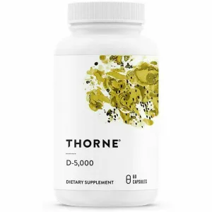 Vitamin D-5000/Preservative Free 60 Capsules by Thorne Research