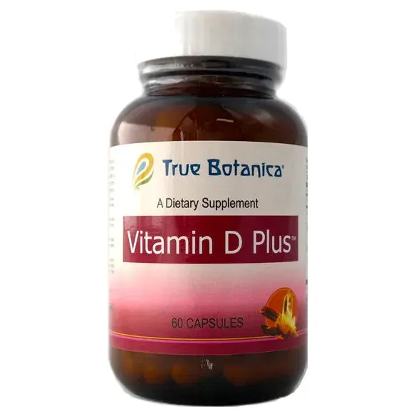 Vitamin D Plus 60 capsules by True Botanica