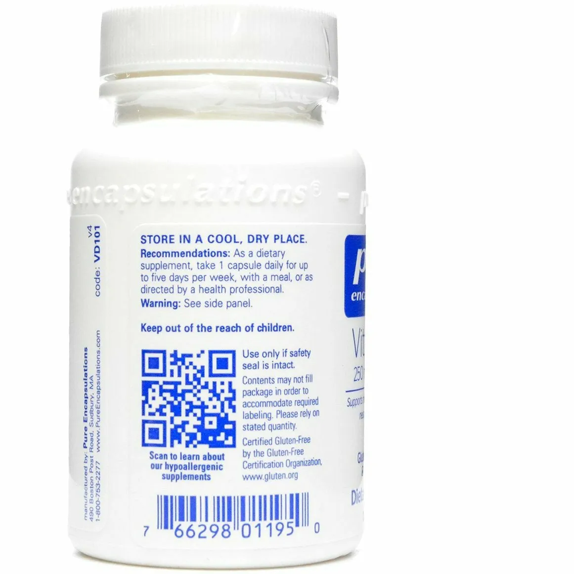 Vitamin D3 10.000 IU by Pure Encapsulations