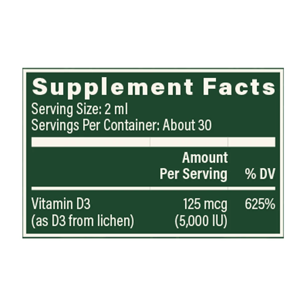 Vitamin D3 2 fl oz by Global Healing