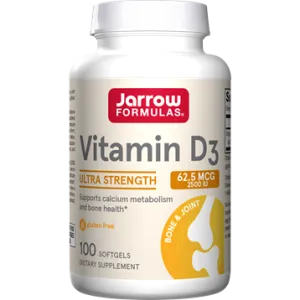 Vitamin D3 2500 IU 100 softgels by Jarrow Formulas