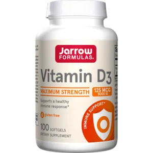 Vitamin D3 5000 IU 100 softgels by Jarrow Formulas