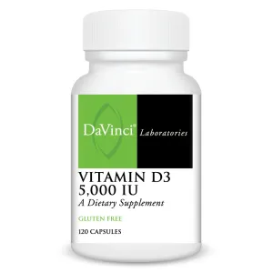 Vitamin D3 5.000 IU 120 caps by Davinci Labs