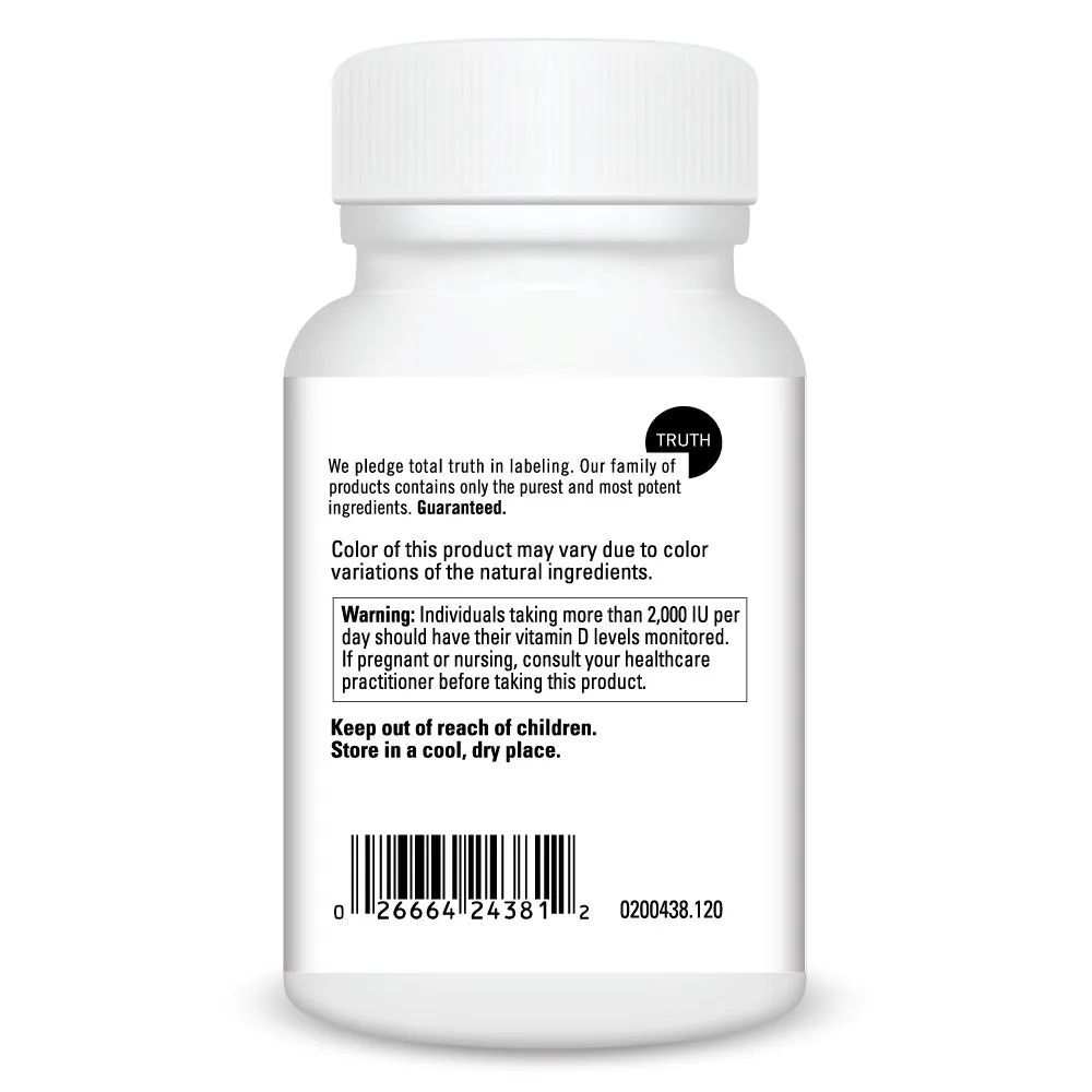 Vitamin D3 5.000 IU 120 caps by Davinci Labs