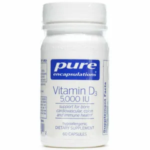 Vitamin D3 5000 IU by Pure Encapsulations