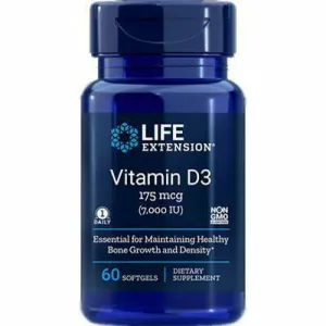Vitamin D3 7000 IU 60 softgels by Life Extension