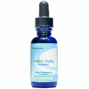 Vitamin D3-K2 Emulsion 1 fl oz by BioGenesis